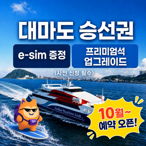 바로확정 대마도 배편 왕복승선권 당일 가장 길게 즐기는 스케줄 체류시간 6시간 팬스타 쓰시마링크호 1박2일 히타카츠 이즈하라 렌터카 자유여행